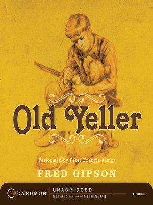 cover image of Old Yeller
